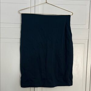 Classic Dark Teal Pencil Skirt - Women's